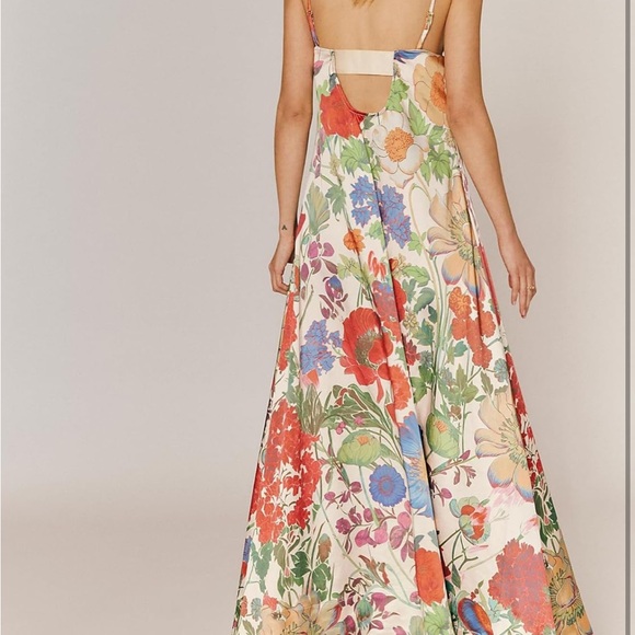 NWOT Floral Maxi Dress (S) - Picture 3 of 10